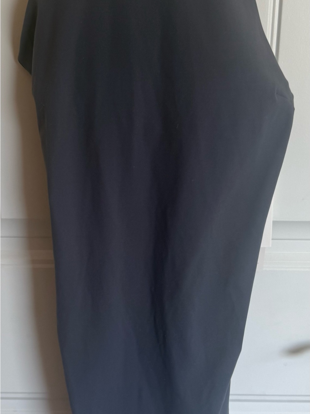 NWT Small Vuori Slate Gray Athletic Mini Dress with White Trim - Picture 8 of 9